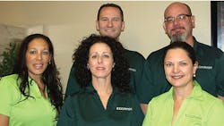 Nicole Bagozzi president foreground right and the EDGReps crew Amiee Paprocki Catherine Moldenhauer Ben Bagozzi and Curtis Moldenhauer Nicole Bagozzi president foreground right and the EDGReps crew Amiee Paprocki Catherine Moldenhauer Ben Bagozzi and Curtis Moldenhauer