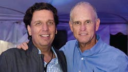 George Vorwick left and Rick Freebery joined in celebration of United Electric Supplyrsquos first 50 years George Vorwick left and Rick Freebery joined in celebration of United Electric Supplyrsquos first 50 years