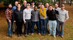 Southwire welcomes its first class to the Maintenance Apprenticeship Program. Pictured (L-R): Front Row: Ashley Hicks, Brandon Hammond, Terrell Jones, Heather Poe, Vincente Williams, Sam Guy. Back row: Geoffrey Vaught, Kenneth Heifner, Jeff O&rsquo;Bryant, John Spence, Clint Starling, Jody Marlow, Jonathan Thomason.