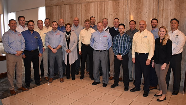 The team at Pollart Sales pulled together to gather food for a Philadelphia food bank and donated to a local children39s cancer organization