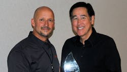 Matt Hartmann left president and CEO of Tour de Force presented Dennis Guey Stanion Wholesale Electric39s VP of sales with the software company39s 2016 Award for Best Innovation for the way Stanion uses its systems to track valueadded services Matt Hartmann left president and CEO of Tour de Force presented Dennis Guey Stanion Wholesale Electric39s VP of sales with the software company39s 2016 Award for Best Innovation for the way Stanion uses its systems to track valueadded services