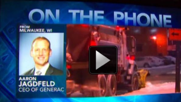 With winter storms raging, Generac&apos;s CEO says generators are top-of-mind again.