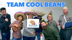 Team ldquoCool Beansrdquo won this yearrsquos Bike Build event with a funny and original video based on a famous infomercial spot