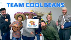 Team ldquoCool Beansrdquo won this yearrsquos Bike Build event with a funny and original video based on a famous infomercial spot Team ldquoCool Beansrdquo won this yearrsquos Bike Build event with a funny and original video based on a famous infomercial spot