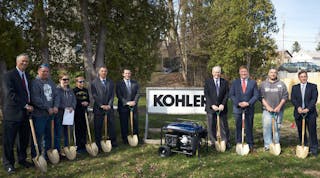 Kohler Power and Habitat for Humanity executives joined the home-buyer family and local dignitaries at a recent groundbreaking ceremony.