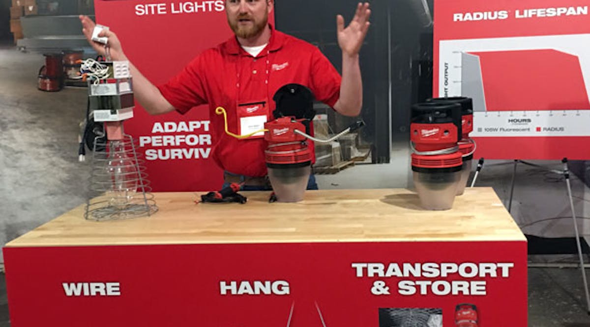 When they hit the market this fall, Milwaukee Tool&apos;s Radius LED High Bay Site Lights will take on conventional temporary lighting solutions with a focus on durability and the long life of their LED light source.
