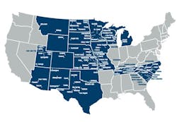 Border States coverage with addition of Kriz-Davis Border States coverage with addition of Kriz-Davis