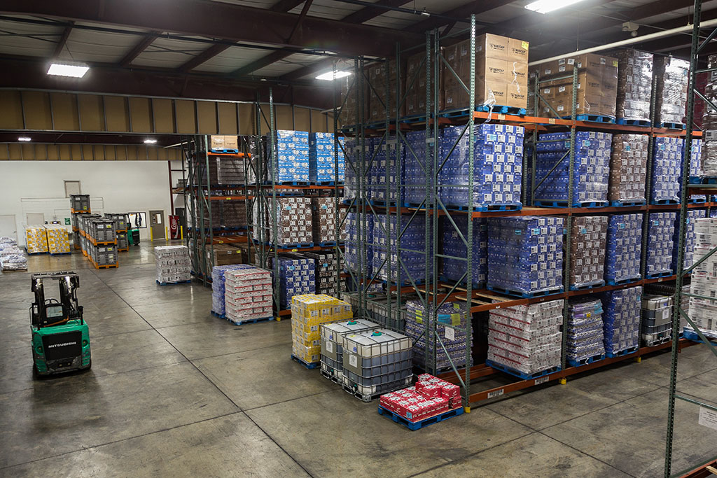 Bay Logistics changed its Spring Lake warehouse to LED