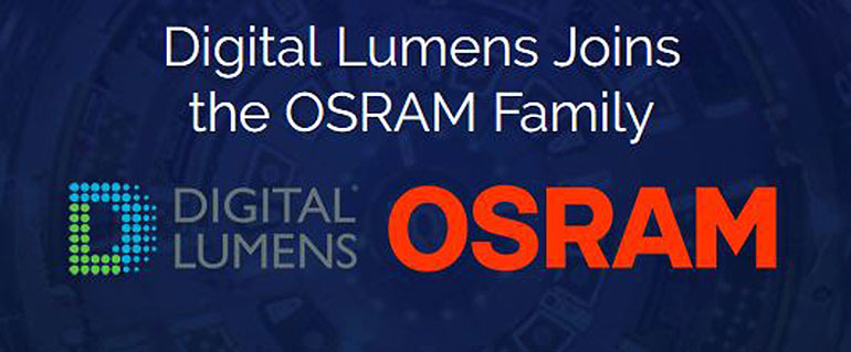 Osram and Digital Lumens logos