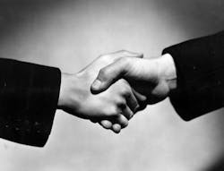 Handshake old style Handshake old style