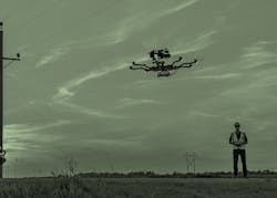 Drones for monitoring utility systems Drones for monitoring utility systems