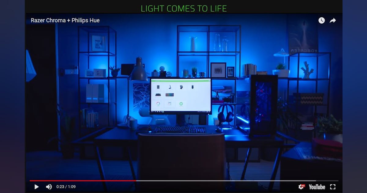 Philips Lighting Partners with Razer to Enhance Games Electrical