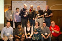 Winners of the Leff Electric Staff and Team Awards