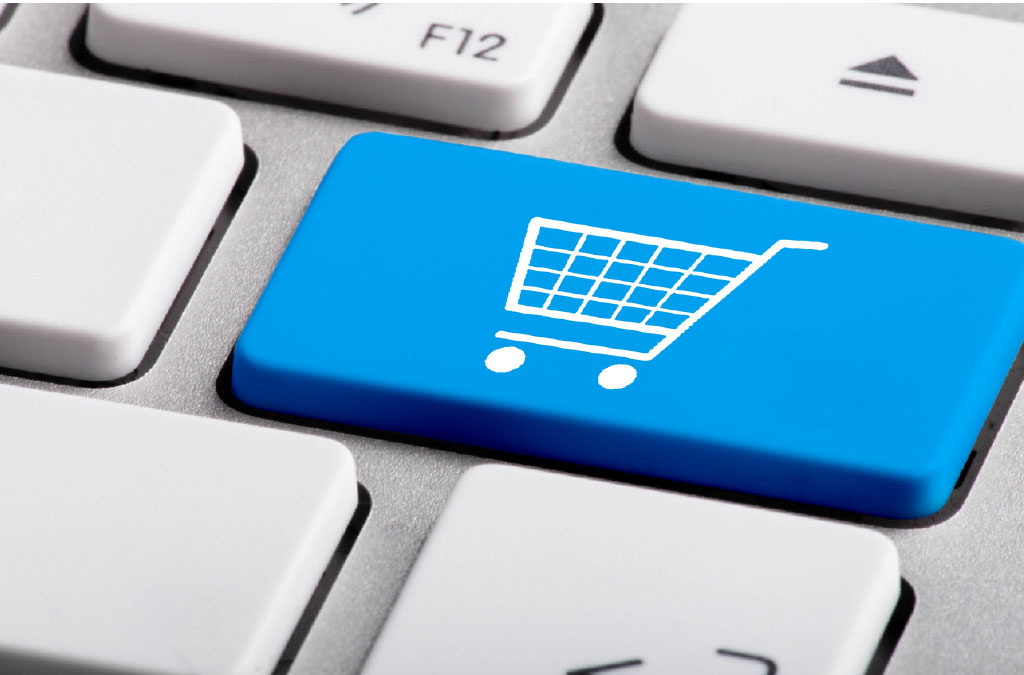 Shopping cart button