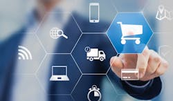 Electronic commerce graphic Electronic commerce graphic