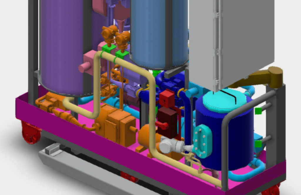 Werner Electric Process Trainer 3D mockup