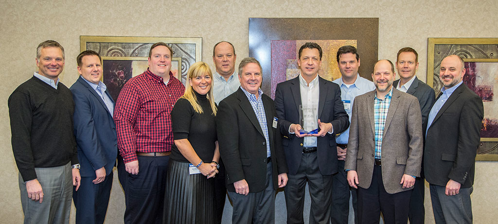 Eaton team receiving BSE award