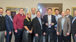 Eaton team receiving BSE award