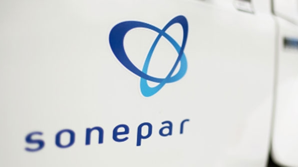 Sonepar truck logo