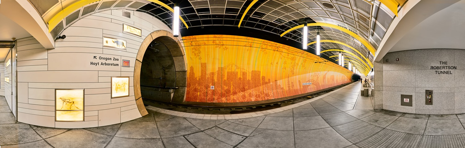 Portland, OR, Washington Park MAX station