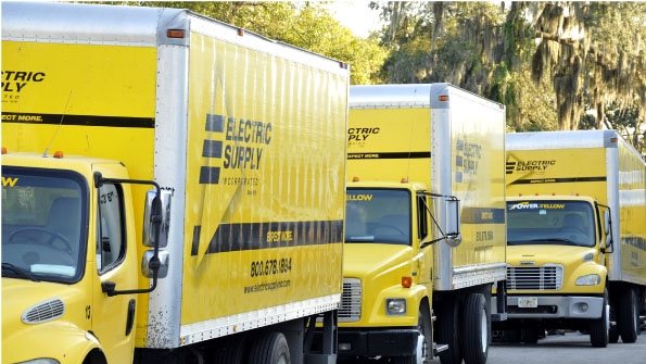 From its one location in Tampa Electric Supply Inc covers 90 of Florida with the help of 24 delivery trucks