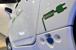 Electric vehicle charging port Electric vehicle charging port