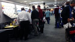 Exhibitors said Philadelphia area electrical distributors and the Philadelphia Electric Association brought in 19 busloads of electrical contractors and other end users to the show.