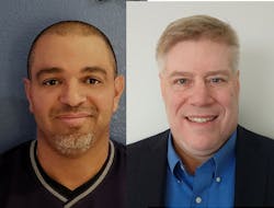 Chris Veira and Harold Thompson, Fulham Co. Chris Veira and Harold Thompson, Fulham Co.