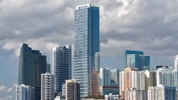 Highrise condo towers in Miami highlight and plans for a 230mile high speed rail that would connect Orlando to the southern part of the state are two of the biggest construction projects underway and on the drawing boards for the Sunshine State Highrise condo towers in Miami highlight and plans for a 230mile high speed rail that would connect Orlando to the southern part of the state are two of the biggest construction projects underway and on the drawing boards for the Sunshine State