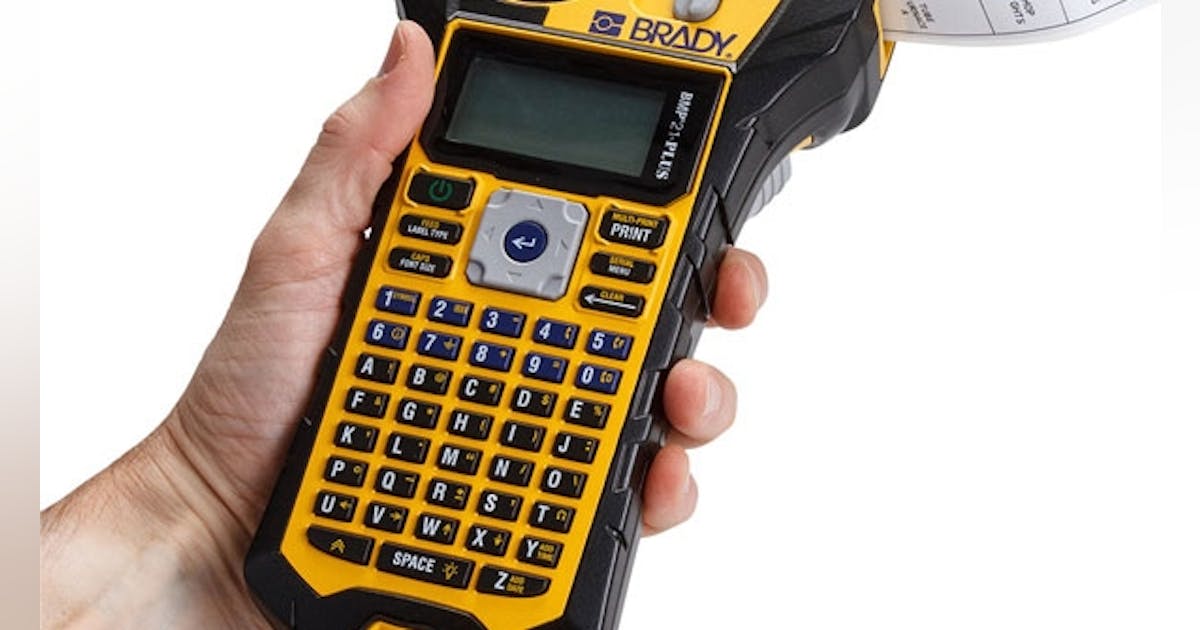 Hand-held label printer | Electrical Wholesaling