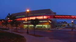 The electricity produced by the PV array on the roof of The Ohio State University&apos;s Student Life Recreation and Physical Activities Center &ndash; approximately 116,000 kilowatt-hours (kWh) annually &ndash; will be supplied to Ohio State at a rate of $.04 per kWh throughout the next eight years.