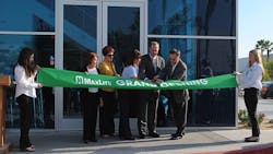 Anaheim City Council members Lucille Kring and Gail Eastman Robyn Willis of the Habitat for Humanity Anaheim ReStore Mayor Thomas Tait and MaxLite President and CEO Yon Sung joined to cut the ribbon on Maxlite39s new LEEDcertified production and testing facility Anaheim City Council members Lucille Kring and Gail Eastman Robyn Willis of the Habitat for Humanity Anaheim ReStore Mayor Thomas Tait and MaxLite President and CEO Yon Sung joined to cut the ribbon on Maxlite39s new LEEDcertified production and testing facility