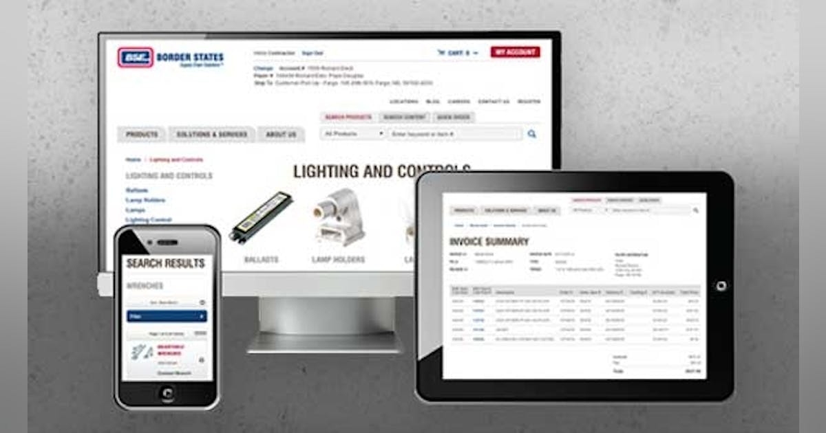 Border States Launches Website Electrical Wholesaling
