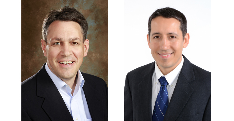 Justin King (left) and Rob Trefz (right)