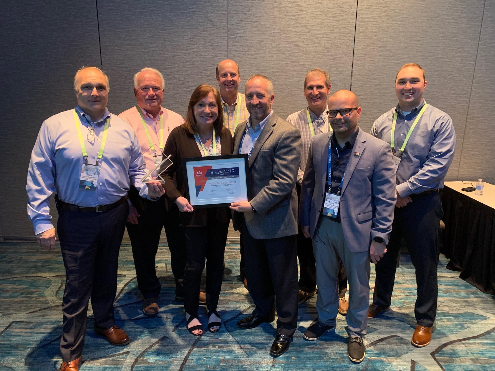 Milbank Names Holbrook Its 2019 Rep of the Year Electrical Wholesaling