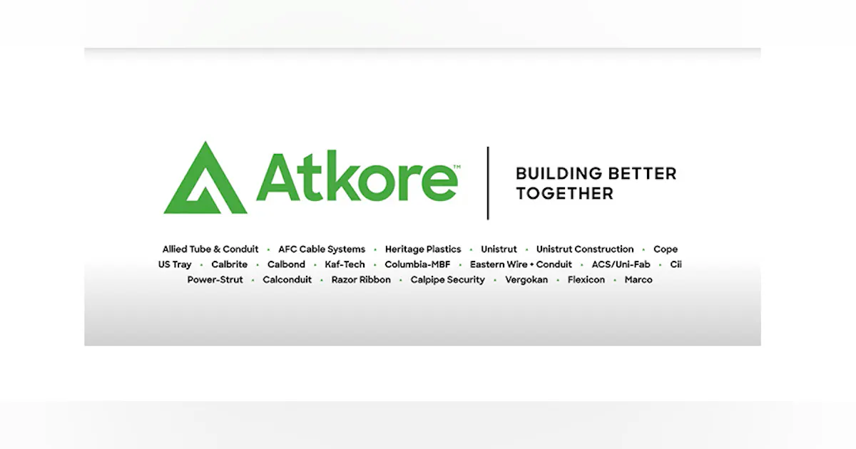 Arkore Atkore Announces Brand Refresh | Electrical Wholesaling