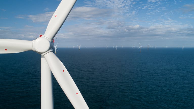 The three wind farms to be built off the coasts of New York, Connecticut and Rhode Island will include more than 100 wind turbines.