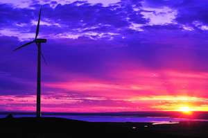 Awea Wind Turbine Sunset Cc Jes 2007 Big