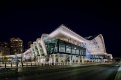 The Las Vegas Convention Center’s new West Hall, a billion-dollar expansion, got positive reviews from LightFair attendees for its more central location, as well as its modern design and amenities. The Las Vegas Convention Center’s new West Hall, a billion-dollar expansion, got positive reviews from LightFair attendees for its more central location, as well as its modern design and amenities.