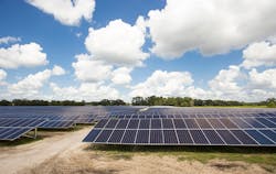 The three-year-old NextEra Energy FPL Sunshine Gateway Solar Energy Center produces 74.5MW powering 15,000 Florida homes. Photo credit: Next Era