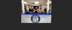 (Left to right) Philip Walker, Jason Hyman and Casey Lever at the counter of Atlantic Coast Electric Supply's new location in North Charleston, SC. (Left to right) Philip Walker, Jason Hyman and Casey Lever at the counter of Atlantic Coast Electric Supply's new location in North Charleston, SC.