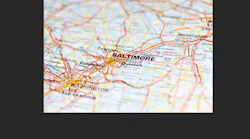 Baltimore Washington Map Photo 237980415 © Andrea Bocchino Dreamstime 1025