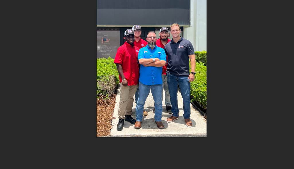 The CES team at the company's new Palm Beach, FL, branch.