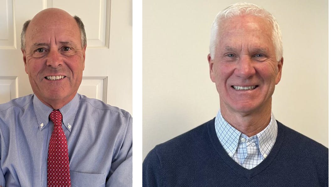 Bob Smith (left) and Jerry Knight