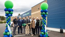 Pictured left to right: Chris Fabry, mayor of Lower Burrell; Steve Shepps, VP sales & marketing, Construction; Greg Schaedler, CEO; Matt Evans, regional VP, Western Market; Ryan Jones, executive VP; Farrah Mittel, president; and Dave Teague, VP of Digital. Pictured left to right: Chris Fabry, mayor of Lower Burrell; Steve Shepps, VP sales & marketing, Construction; Greg Schaedler, CEO; Matt Evans, regional VP, Western Market; Ryan Jones, executive VP; Farrah Mittel, president; and Dave Teague, VP of Digital.