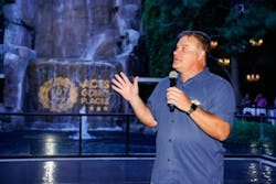 John Marshall, ACES' president & CEO, welcoming guests to the event. John Marshall, ACES' president & CEO, welcoming guests to the event.