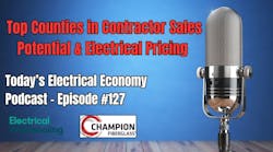 Top Counties in Contractor Sales Potential & Electrical Pricing Trends Top Counties in Contractor Sales Potential & Electrical Pricing Trends