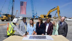 Business and community leaders join Governor Sarah Huckabee Sanders, Ruth Porat, president & Chief Investment Officer of Alphabet and Google, and Jim Anderson, Google’s VP of North America Partner Ecosystems, to discuss Google's new two-year $4 billion investment in Arkansas. Business and community leaders join Governor Sarah Huckabee Sanders, Ruth Porat, president & Chief Investment Officer of Alphabet and Google, and Jim Anderson, Google’s VP of North America Partner Ecosystems, to discuss Google's new two-year $4 billion investment in Arkansas.