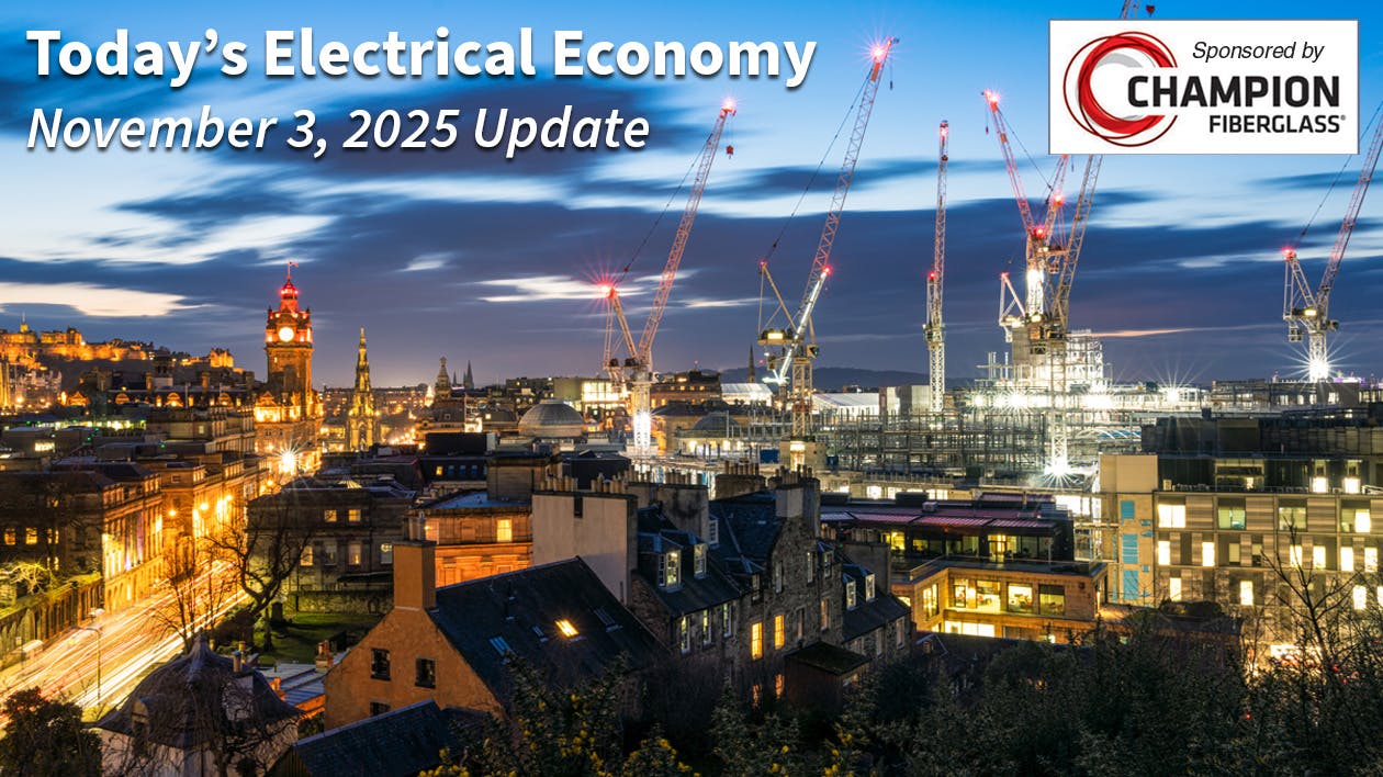 Today's Electrical Economy Podcast from Electrical Wholesaling - Episode 131