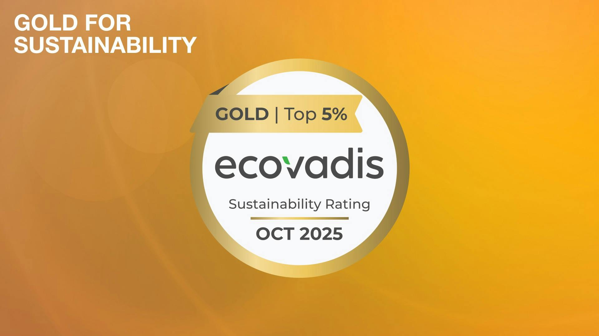 LEDVANCE Wins EcoVadis Gold Medal for Sustainability
